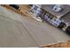 Newly poured concrete driveway leading to a home under construction with visible framing and protective wraps at 184 Maplewood Ln, Taylorsville, NC 28681