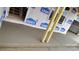 Newly poured concrete porch and support posts on the exterior of home under construction at 184 Maplewood Ln, Taylorsville, NC 28681