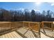 Spacious deck overlooks private wooded area at 3711 Cullen Meadows Dr, Davidson, NC 28036