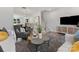 Open concept living room showcasing contemporary design and comfortable seating at 8005 Elevate Ct, Charlotte, NC 28205