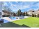 Relaxing pool and spa area, perfect for outdoor entertaining at 19935 Wooden Tee Dr, Davidson, NC 28036