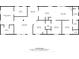 Detailed floor plan showing the layout and dimensions of each room in the house at 4759 Mel Nunnery Rd, Fort Lawn, SC 29714