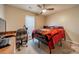 Cozy bedroom with a dedicated workspace at 5218 Haybridge Rd, Charlotte, NC 28269