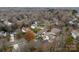 Aerial view of neighborhood at 7708 Spanish Oaks Dr, Waxhaw, NC 28173