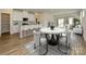 Open-concept dining area and kitchen combo, ideal for Gathering meals and gatherings at 827 Blue Canyon Dr, York, SC 29745