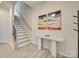 Entryway with modern art and storage at 12024 John Newton Dr # 41, Davidson, NC 28036