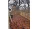 Fenced backyard with a large tree and plenty of space at 1206 N Boyce St, Gastonia, NC 28052