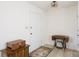 Bright entryway with a vintage sewing machine table at 1226 Twin Lakes Rd, Rock Hill, SC 29732