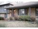 Brick front entrance with red door and porch at 1226 Twin Lakes Rd, Rock Hill, SC 29732