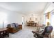 Open living and dining area with hardwood floors at 1226 Twin Lakes Rd, Rock Hill, SC 29732