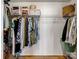 Spacious closet with wire shelving and ample hanging space at 2532 Governors Pointe Ne Ct, Concord, NC 28025