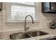 Modern kitchen sink with a pull-down faucet at 2722 Hillmont Dr, Charlotte, NC 28226