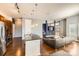 Modern kitchen with stainless steel appliances at 525 E 6Th St # 409, Charlotte, NC 28202