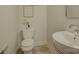 Bathroom with designer sink and custom fixtures at 5529 Five Knolls Dr, Charlotte, NC 28226