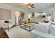 Living room with hardwood floors and open concept layout at 810 Carisbrooke Ln, Waxhaw, NC 28173