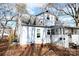 Side view of light blue house with screen porch at 1909 2Nd Sw Ave, Hickory, NC 28602