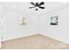 Spacious bedroom with neutral carpet and ceiling fan at 2108 Sherwood Forest Ln, Monroe, NC 28110