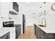 Modern kitchen with stainless steel appliances and island at 2108 Sherwood Forest Ln, Monroe, NC 28110