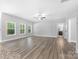 Spacious living room featuring hardwood floors and natural light at 2754 Crowders Creek Rd, Gastonia, NC 28052