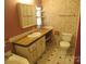 Charming bathroom with decorative accents and a large mirror at 3958 Benny Shrum Ln, Maiden, NC 28650