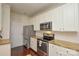 Well-equipped kitchen with stainless steel appliances and granite countertops at 6132 Pale Moss Ln, Charlotte, NC 28269