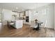 Well-designed, open floor plan with a combined kitchen, living room and dining area at 8230 Verona Rd # 80, Charlotte, NC 28213