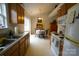 Bright kitchen with oak cabinets, ample counter space, and a dining area at 2038 Mallard Creek Dr, Rock Hill, SC 29732