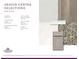 Interior design selections for cabinets, countertops, flooring, and backsplash at 7108 Brookview Ln, Sherrills Ford, NC 28673