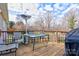 Deck with patio furniture, heater, and grill at 108 Landing Ct # 36, Bessemer City, NC 28016