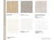 Selection sheet featuring flooring, countertops, and backsplash at 1750 Blanche St, Charlotte, NC 28262