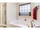 Relaxing bathroom with soaking tub and shower at 2548 Flintshire Ln, Gastonia, NC 28056