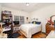 Small bedroom with a desk, dresser and double bed at 355 Sardis Rd N Alt Rd, Charlotte, NC 28270