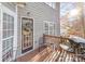 Private deck with patio furniture and grill, perfect for entertaining at 355 Sardis Rd N Alt Rd, Charlotte, NC 28270