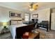 Bedroom featuring a desk and a comfortable bed at 511 W Stevens Dr, Kershaw, SC 29067