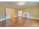 Living room features hardwood floors and a fireplace at 523 Fox Ave, Chester, SC 29706