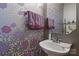 Half bathroom with updated vanity and fixtures at 8120 Oratorio Pl, Charlotte, NC 28270