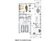 First floor plan showcasing an open layout, kitchen, dining room, Gathering room, guest suite, garage and a study at 1364 Cedardale Ln, Denver, NC 28037