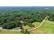 Aerial view of property with a red line denoting the property boundary and showing mature trees and surrounding nature at 1769 Old Nc 27 Hwy, Mount Holly, NC 28120