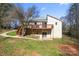 House with a large deck and access to the backyard at 1769 Old Nc 27 Hwy, Mount Holly, NC 28120