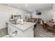 Open concept kitchen with island and stainless steel appliances at 226 J.P. Dr, Albemarle, NC 28001