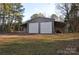 Detached two-car garage with covered parking area at 733 Azalea Dr, Chester, SC 29706