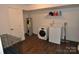 Convenient laundry room with washer, dryer, and extra storage at 733 Azalea Dr, Chester, SC 29706