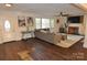 Living room with fireplace and hardwood floors at 733 Azalea Dr, Chester, SC 29706