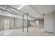 Bright and airy two-car garage featuring an extra storage area at 119 Heritage Creek Dr, Hickory, NC 28601