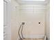Laundry room with shelving and hookups at 119 Heritage Creek Dr, Hickory, NC 28601