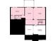 Basement plan with finished and unfinished areas, showcasing bedroom, bathroom, and storage potential at 13312 Chopin Ridge Rd, Huntersville, NC 28078