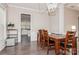 Formal dining room with wood table and chairs at 4115 Stuart Ln, Indian Land, SC 29707