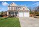 Two-story house with two-car garage and landscaped lawn at 4115 Stuart Ln, Indian Land, SC 29707