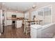 Open concept kitchen with island and breakfast bar at 4115 Stuart Ln, Indian Land, SC 29707