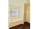 Bathroom with soaking tub and separate shower at 5121 Stone Park Dr, Charlotte, NC 28269